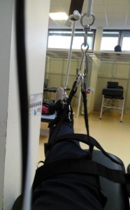 Hanging by a limb at rehab